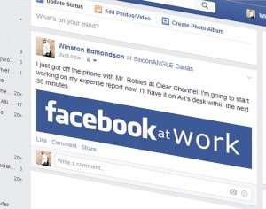 Want to get paid to Facebook? When Facebook at Work becomes mandatory in your office, you will be.