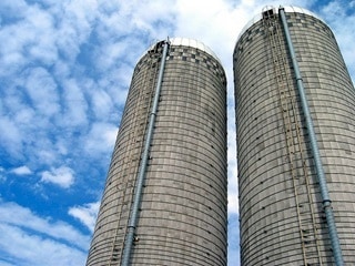 looming silos