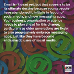 Email Isn’t Dead, But It Is Ageing: How Young People Now Communicate Online