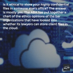 Can Lawyers Use The Cloud? Should Lawyers Use The Cloud?