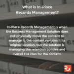 What is In-Place Records Management?