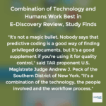 Combination of Technology and Humans Work Best in E-Discovery Review, Study Finds